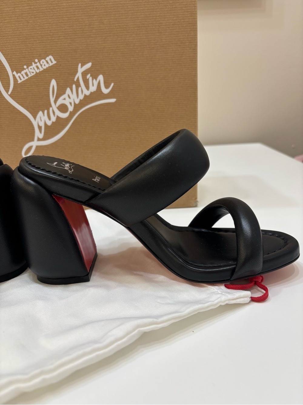 🖤 Christian Louboutin Inflama Sab 85 Sandals — NWT — Sz 36 - Picture 11 of 13